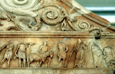 Scène de sacrifice de l