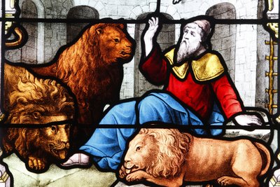 Église Saint-Aignan, Daniel dans la fosse aux lions, Chartres, France - Unbekannt