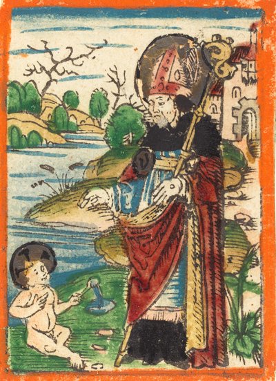 Saint Augustin, 1480-1490 - Unbekannt