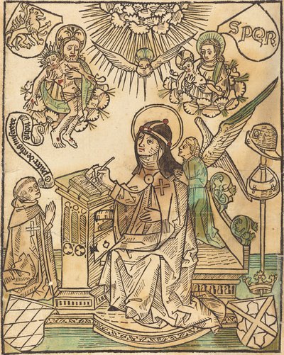Sainte Brigitte, vers 1480 - Unbekannt