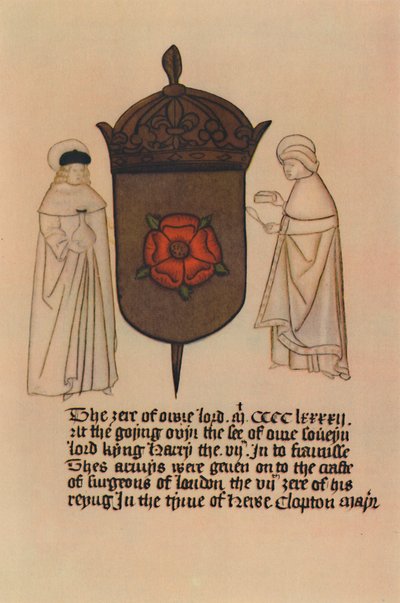 Saint Cosme et Saint Damien, saints patrons des barbiers-chirurgiens, XVe siècle, 1948 - Unbekannt