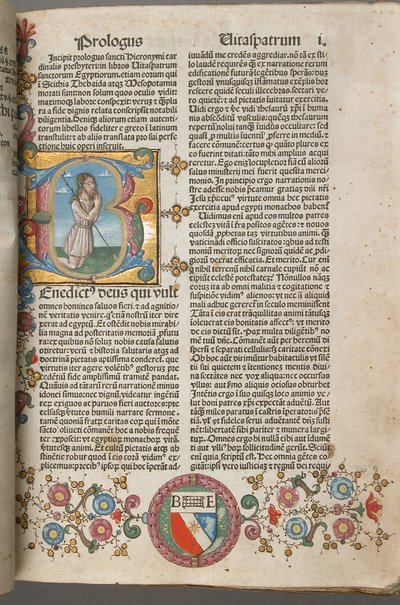 Vies des Pères de Saint Jérôme, 1483 - Unbekannt