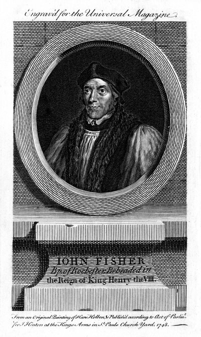 Saint John Fisher, évêque catholique anglais, cardinal et martyr, 1748 - Unbekannt
