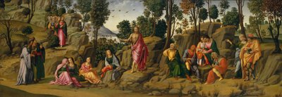 Saint Jean-Baptiste rendant témoignage, vers 1506-7 - Unbekannt