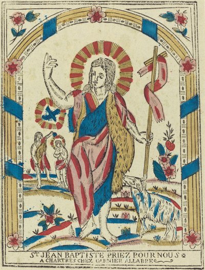 Saint Jean-Baptiste priez pour nous, vers 1820 - Unbekannt