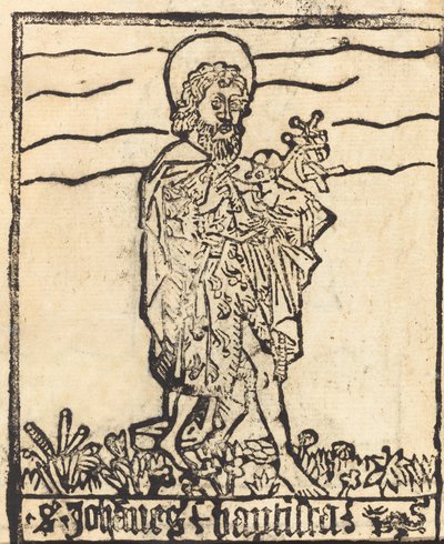 Saint Jean-Baptiste (recto) - Unbekannt