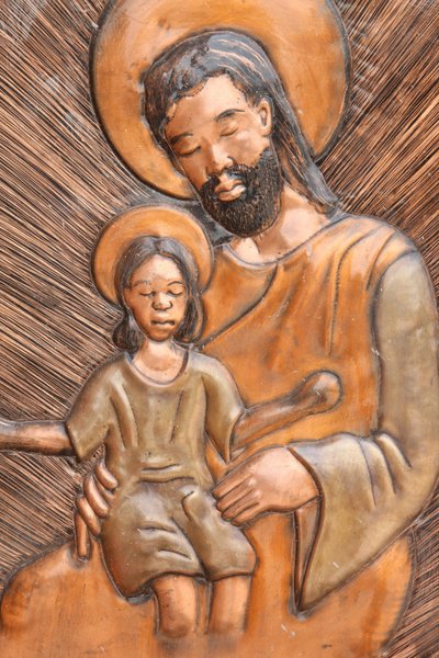 Statue de Saint Joseph et Jésus, Brazzaville, Congo - Unbekannt