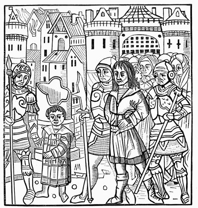 Saint Louis et ses frères prisonniers lors de la septième croisade, 1250 1522 - Unbekannt