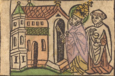 Saint Pierre en tant que fondateur de l