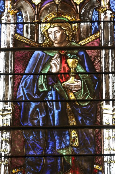 Cathédrale Saint-Pierre. Vitrail. Saint Jean. Genève, Suisse - Unbekannt