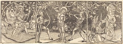 Saints Christophe, Sébastien et Roche, vers 1495 - Unbekannt