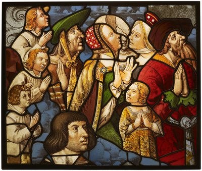 Saints et adorateurs en adoration, France, 151015 - Unbekannt