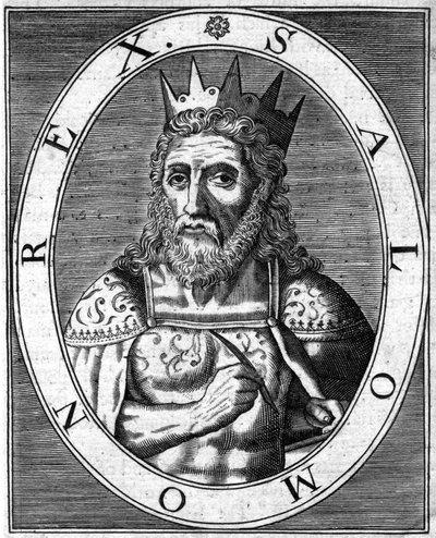 Salomon Rex. Portrait du roi Salomon - Unbekannt