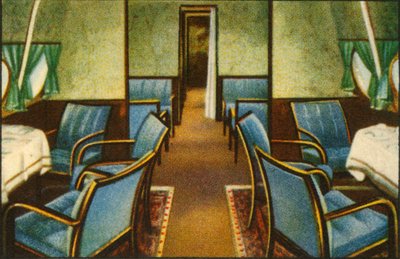 Salon à bord de l