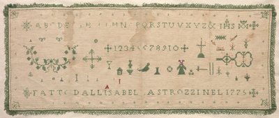 Échantillon, 1775 - Unbekannt