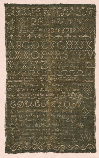 Échantillon, 1808 - Unbekannt