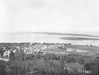 Sandy Hook, depuis Highland Light, New Jersey, USA, vers 1900 - Unbekannt
