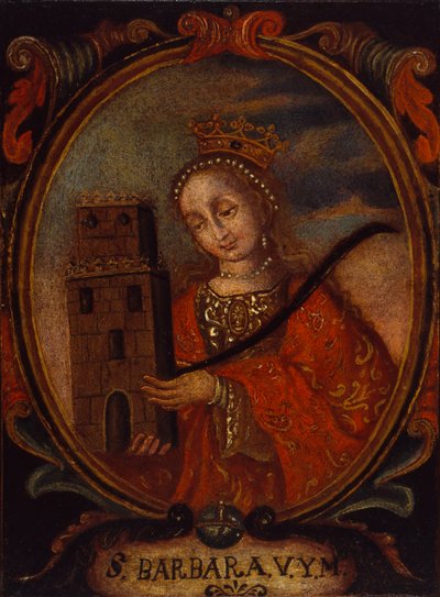 Sainte Barbara, vers 1680-1690 - Unbekannt