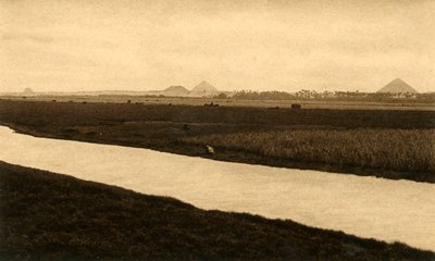 Saqqara - Les pyramides de Dashur, vers 1918-1939 - Unbekannt