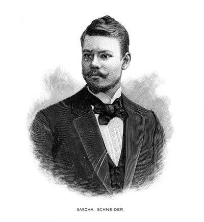 Sascha Schneider, peintre et graveur allemand, 1899 - Unbekannt