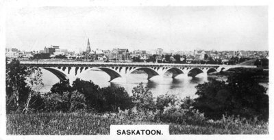 Saskatoon, centre de la Saskatchewan, Canada, vers 1920s - Unbekannt