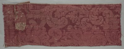 Textile en satin, fin des années 1600 - Unbekannt