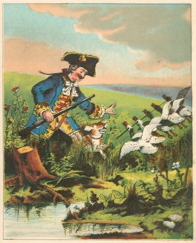 Scène des Aventures du baron de Münchhausen par Rudolph Erich Raspe - Unbekannt