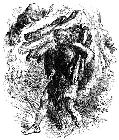 Scène de La Tempête de William Shakespeare, 1856-1858 - Unbekannt