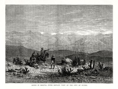 Scène en Bolivie, 1877 - Unbekannt