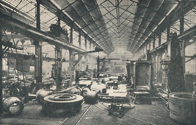 Scène dans un atelier de chaudières, vers 1917 - Unbekannt