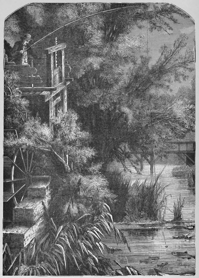 Scène sur un ruisseau se jetant dans la Petite Juniata, 1883 - Unbekannt