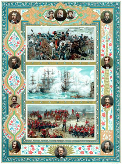 Scènes des engagements militaires britanniques, vers 1887 - Unbekannt
