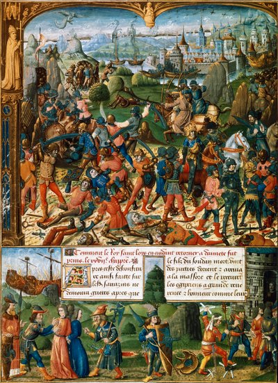 Scènes de la septième croisade, 1248-1254, XVe siècle - Unbekannt