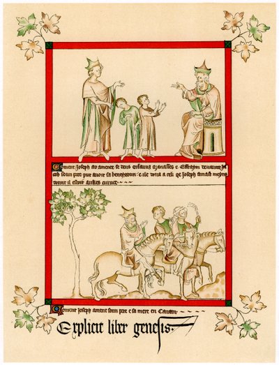 Scènes de la vie de Joseph, vers 1310-1320 - Unbekannt