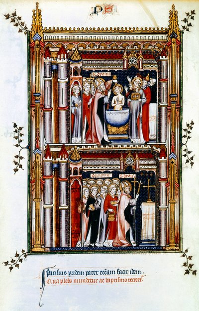 Scènes de la vie de Saint Denis, saint patron de la France, 3ème siècle 14ème siècle - Unbekannt
