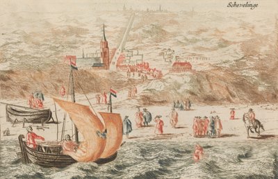 Schevelinge, dans : Tooneel Der Voornaamste Nederlands Huizen, En Lust Hoven, Naar T Leven - Unbekannt