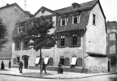 Maison de Schiller, Athènes allemande, Allemagne, 1922 - Unbekannt