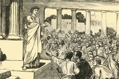 Appel de Scipion au peuple, 1890 - Unbekannt