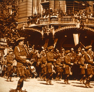 Soldats écossais, 14 juillet 1919 - Unbekannt