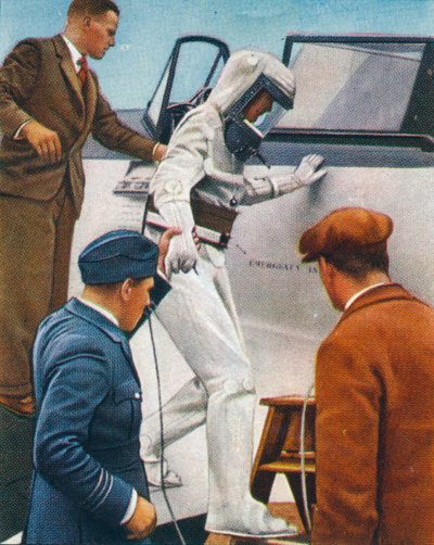Combinaison de vol scellée, 1938 - Unbekannt