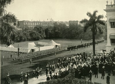 Deuxième arrivée de Lord Curzon à la Maison du Gouvernement, 1904 - Unbekannt