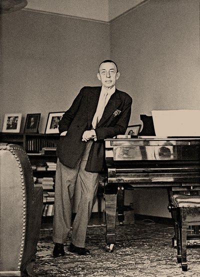 Sergei Rachmaninoff à la Villa Senar, 1939 - Unbekannt