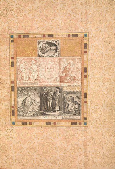 Sept scènes dévotionnelles, folio de l