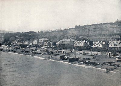 Shanklin - Vue de la plage et des hauteurs, 1895 - Unbekannt