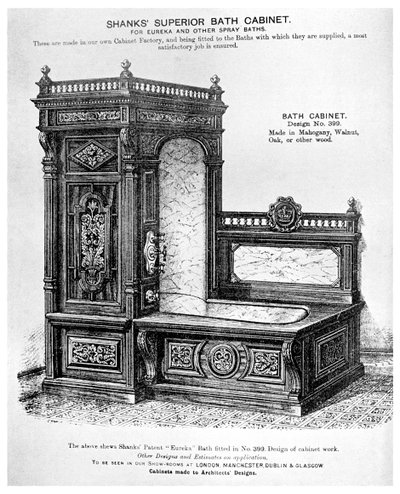 Cabinet de bain supérieur Shanks, vers 1880-1956 - Unbekannt