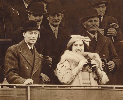 Partageant une blague à Aintree, 1937 - Unbekannt