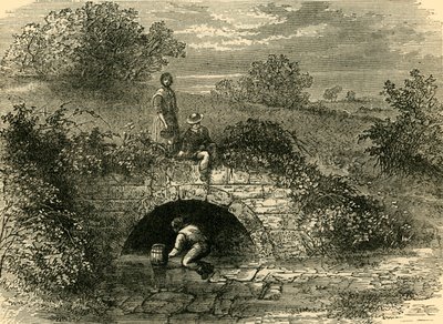 Puits des bergers en 1820, vers 1876 - Unbekannt