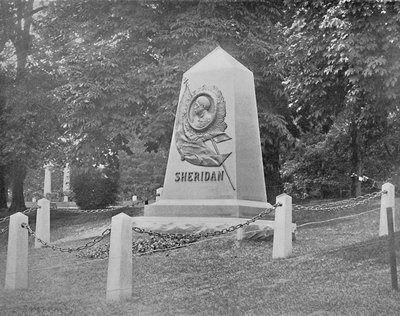 Tombe de Sheridan, Cimetière national, Washington, D.C., vers 1897 - Unbekannt