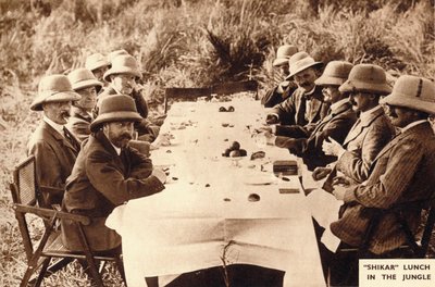 Déjeuner de chasse dans la jungle, 1911-1935 - Unbekannt