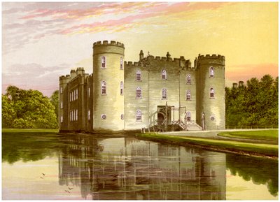 Château de Shirburn, Oxfordshire, résidence du comte de Macclesfield, vers 1880 - Unbekannt